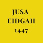 JUSA EIDGAH 1447